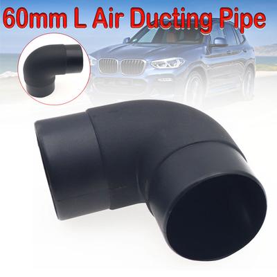Connettore di uscita a gomito per tubo di condotto dell'aria in plastica da 60 mm per accessorio riscaldatore da parcheggio Webasto Eberspaech Air