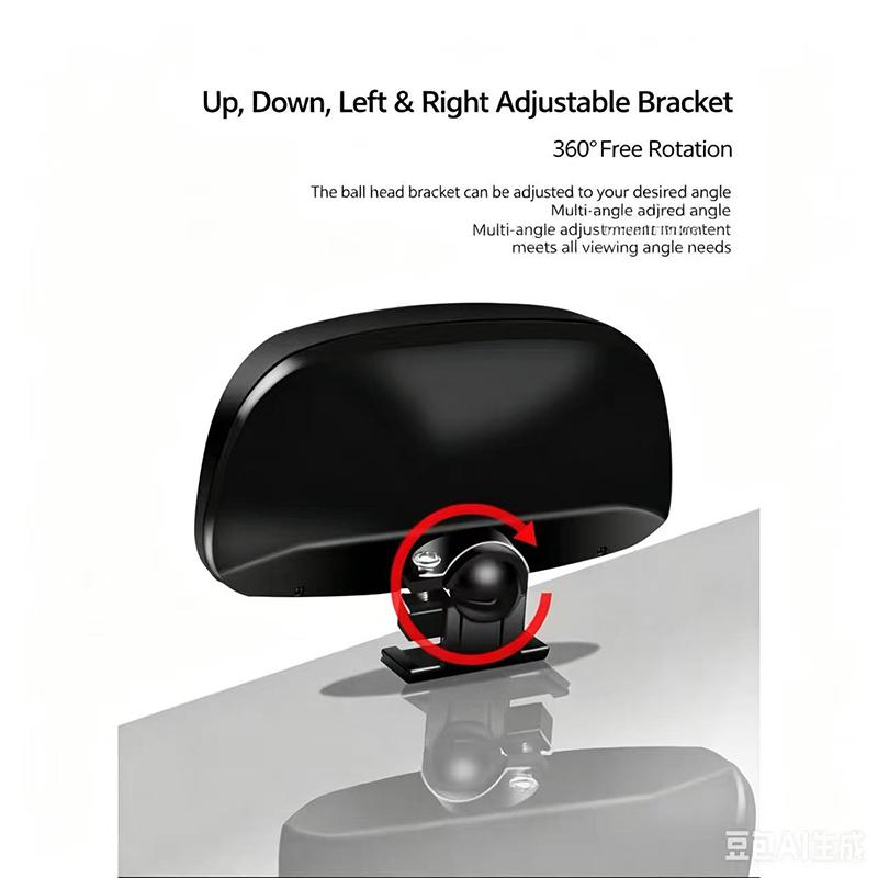 Driving instructor car auxiliary rearview mirror car reversing rearview mirror with wide-angle auxiliary mirror for blind spots Interior Mirrors6