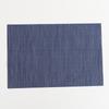 PVC Heat-Resistant Western Table Placemat Washable Dual-Tone Teslin Series Dining Table Cup Mat