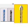 Cross Tile Drill Bit Glass Ceramic Concrete Hole Saw Alloy Triangle Drill Bit 5/6/8/10/12mm Power Tool Accessories