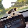 Car Rearview Mirror Car Interior Screen Cute Creative Car Companion Car Interior Decor Accessory, Decoration, Dog, Pendant, Doll,