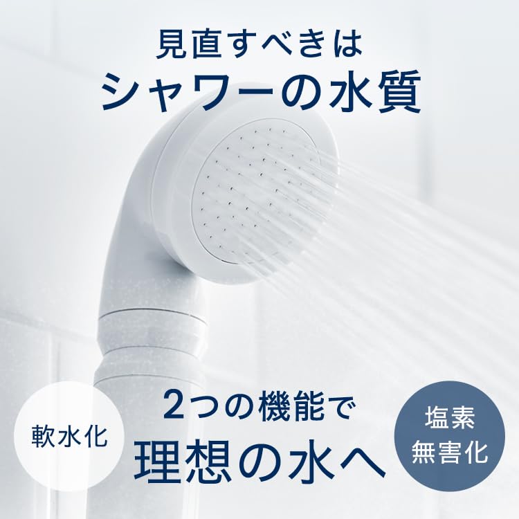 [Official Store] Ionac Replacement Filter, Made In Japan, for Water Softening, Shower Heads, and Chlorine Detoxification