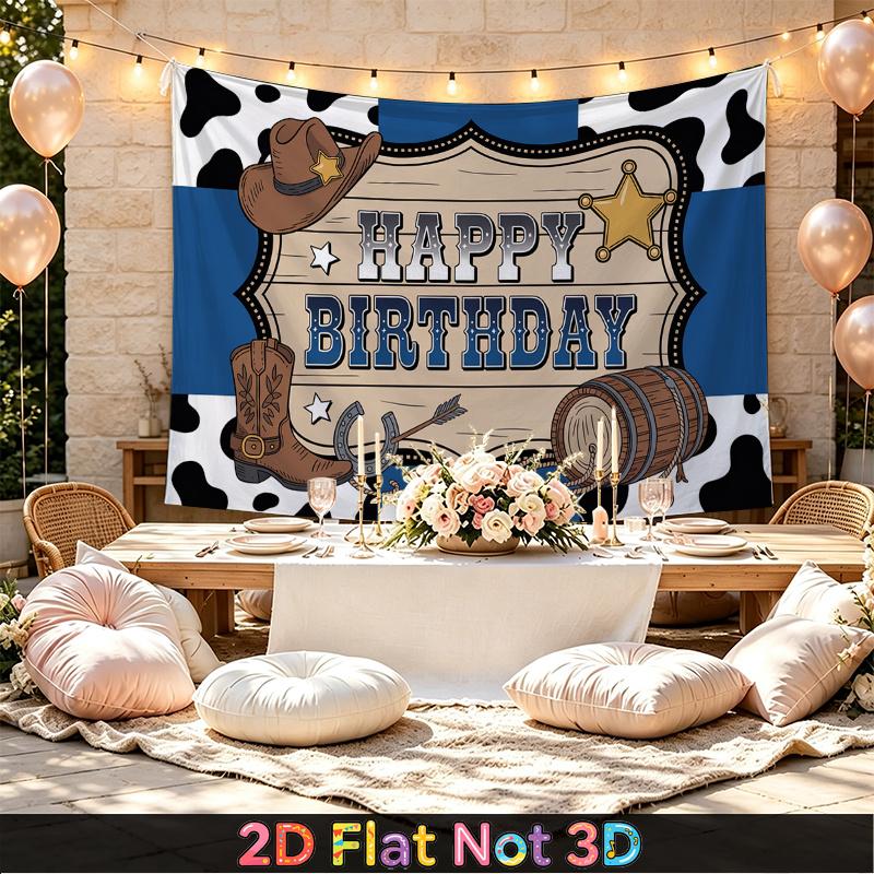 Party Backdrop Birthday Photo Booth Background Front Door Decor