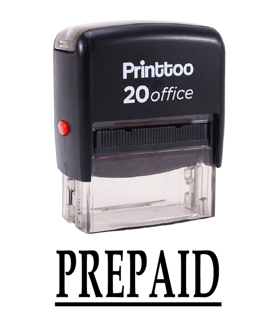 

Printtoo Office Стационарная индивидуальная печать ПРЕДОПЛАТА Самоклеящаяся резина 14 mm x 38 mm (Approx) чёрный