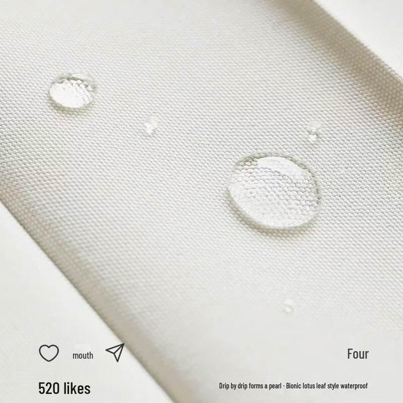 LIEI Foldable Bathroom Shower Curtain