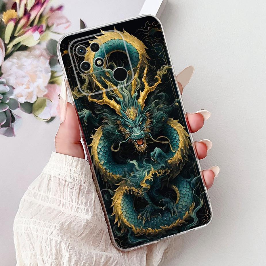 For Xiaomi Redmi 10C Case Cute Cat Luxury Butterfly Painted Cover 6.71'' Soft Silicone Case For Xiaomi Redmi 10C Redmi10C Fundas