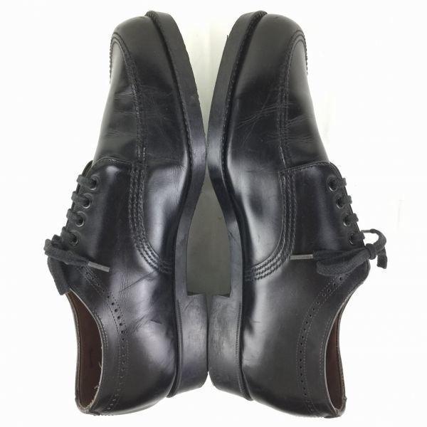 U.S. Navy Vintage J.F. McELWAIN Civilian Service Shoes Black size 10D 27.5-28.0 Men's(USED)