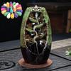 Burner Holder Ceramic Flowing Back Censer with 50 Cones