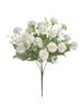 20-Branch Simulated Carnations Artificial Flowers Tassels Silk Plastic Realistic Carnation for Bouquet Home Decor