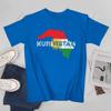 Unisex Kurdish Map And Flag Souvenir Distressed Kurdistan Tshirt Tees T Shirts WoUnisex Boys 100 Cotton TShirt