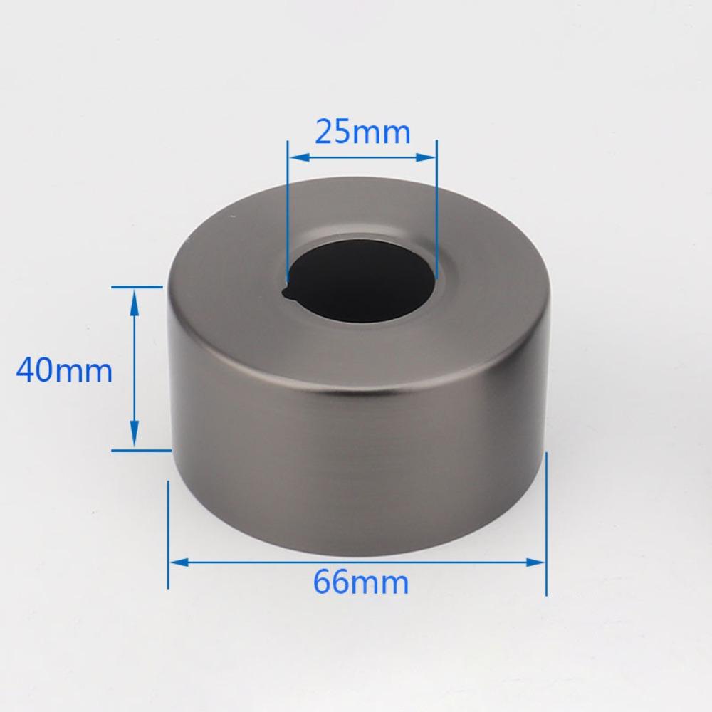 1PC Grey Black Stainless Steel Shower Arm Flange Replacement Wall Split Flange Faucet Decorative Cover Kitchen Accessories