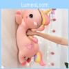 Fur Unicorn Rainbow Toy Daisy Pony Girl Childrens Birthday Holiday Gift Doll