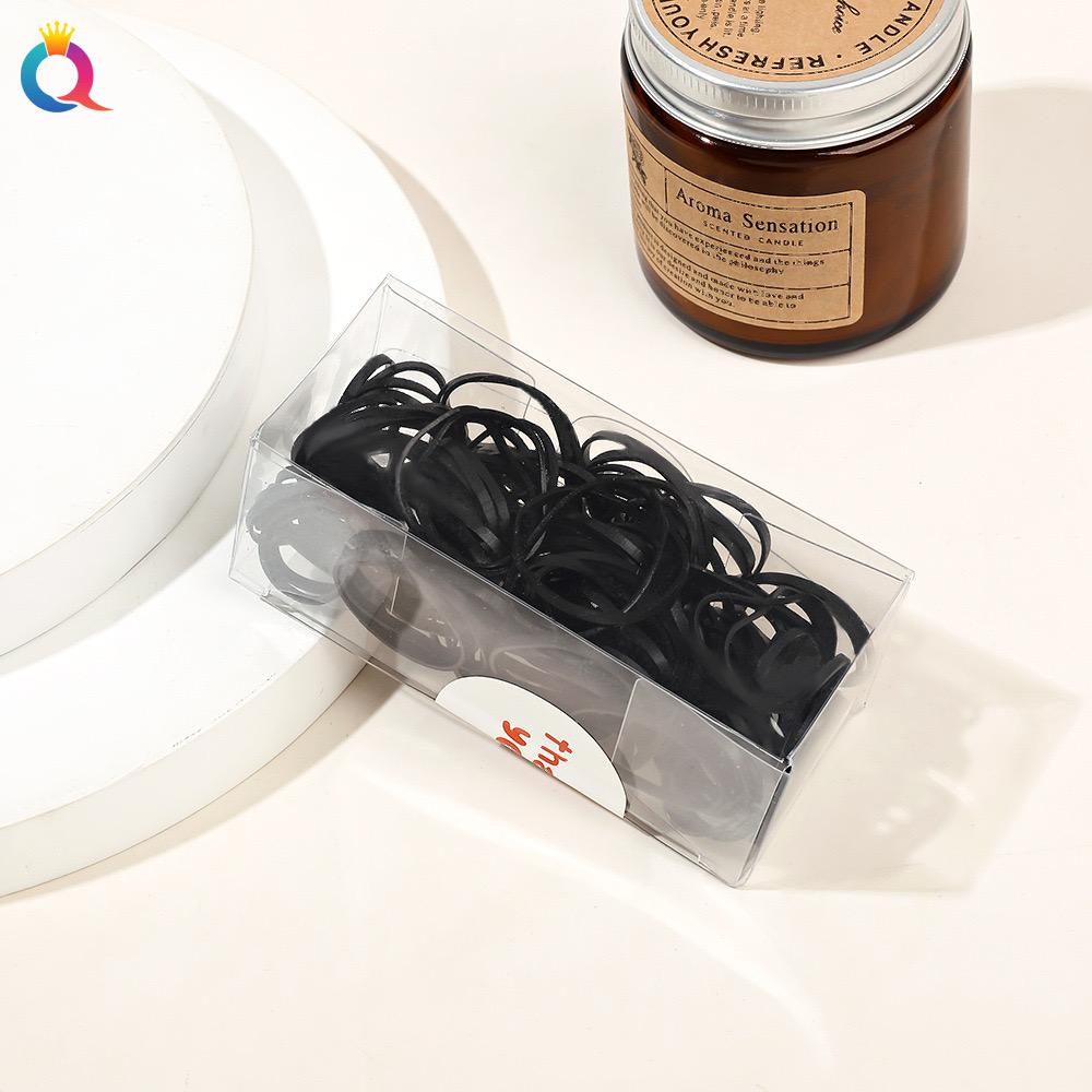 

1 шт. Красочные резиновые маленькие резинки для волос для женщин, девочек, детей, не скользят, не повреждают волосы, мягкие эластичные резинки, держатели для хвостиков