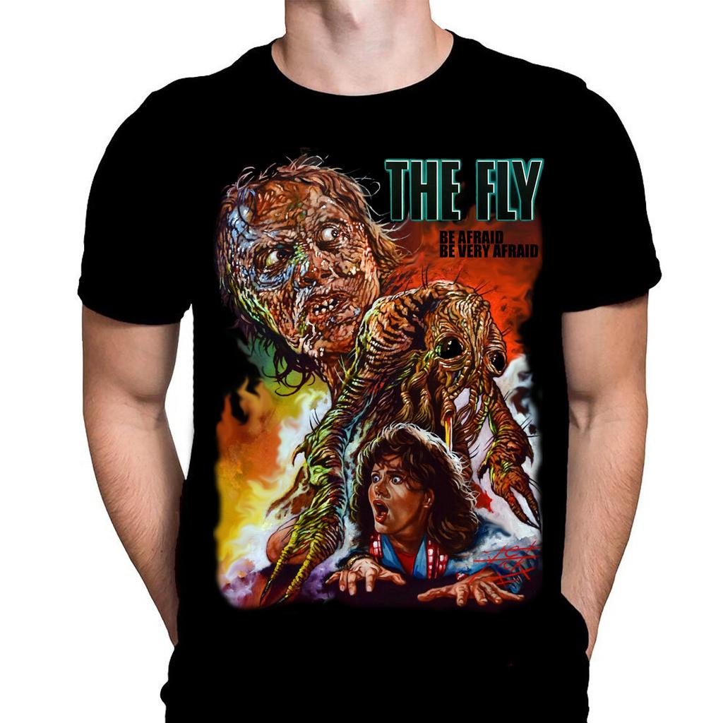 The Fly - Horror Movie Art by Rick Melton - T-Shirt