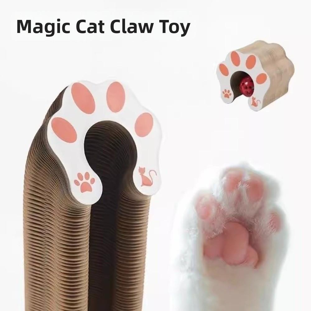 Wear-Resistant Claw Grinding Board Unbreakable Cat Teaser Toy  Playtime Activity