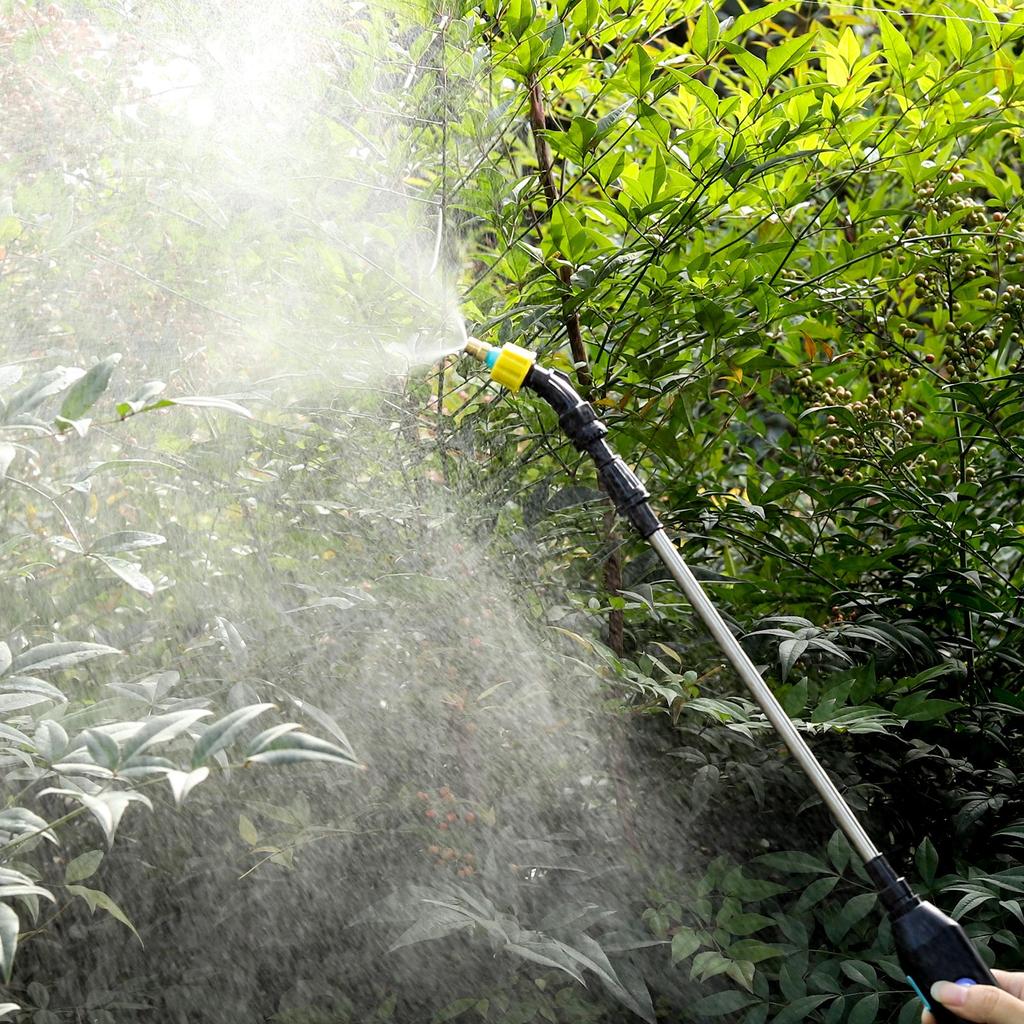 Elektrische Pflanzenspritze Bewässerungssprühstab Wiederaufladbare Batterie Gartenspritze Pflanzensprüher Gartensprüher Hof Rasen Unkraut Pflanzen