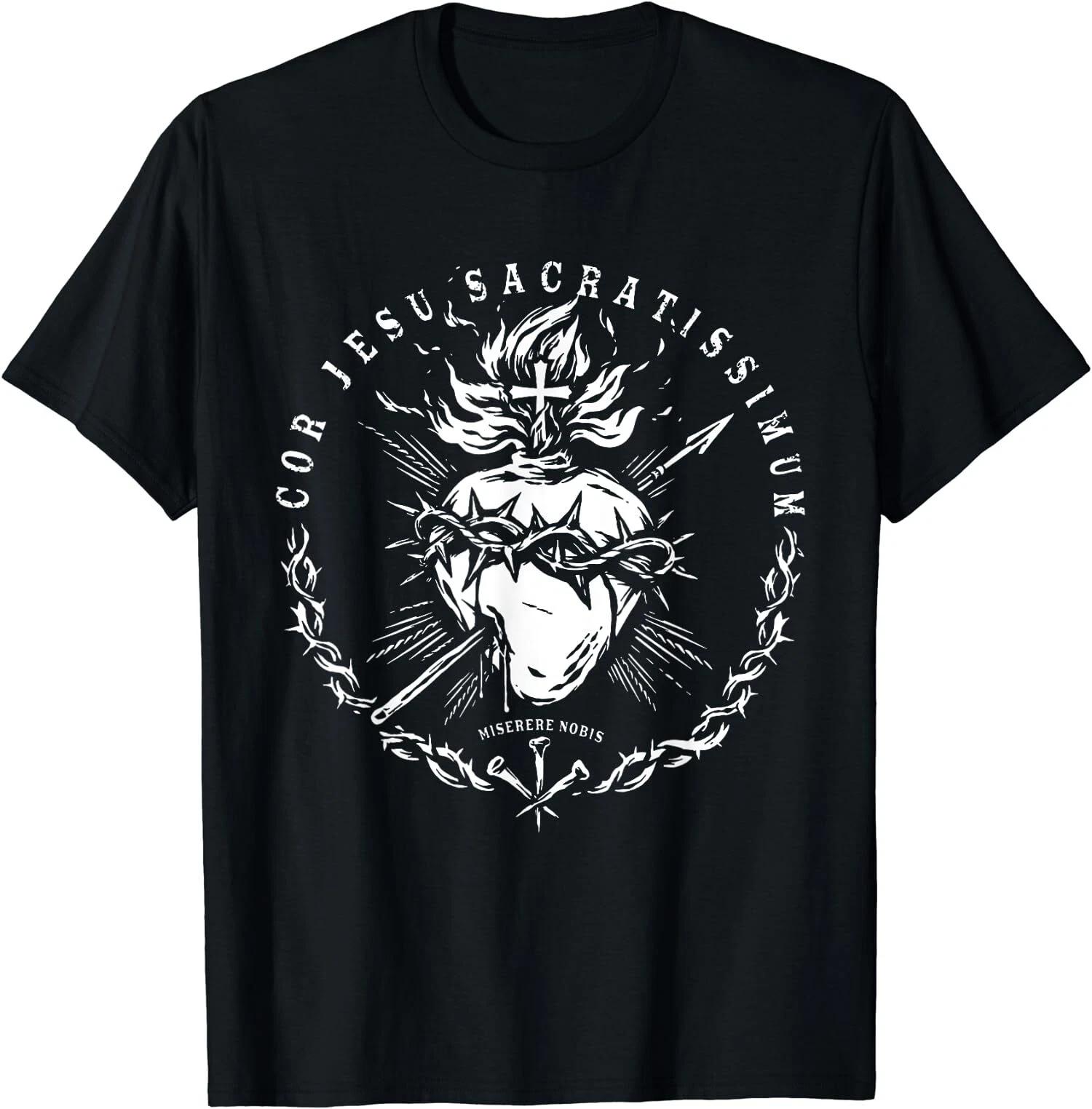Sacred Heart of Jesus Catholic, Catholic T-Shirt XS
