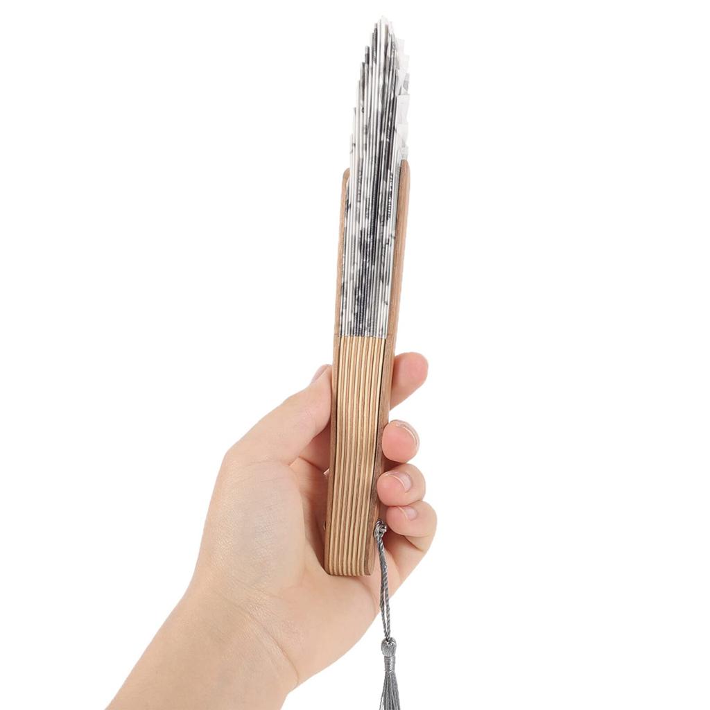 TOYMYTOY Fabric Folding Stylish Handheld Fan for Perfect for Fireworks and Perfect for and Beautiful Japanese-Style Fan, Summer, Festivals, Displays,