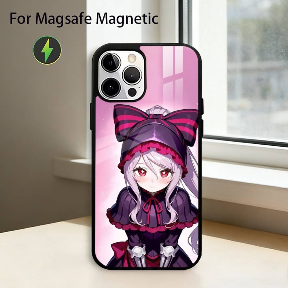 A-Anime O-Overlord Phone Case For iPhone17,16,15,14,13,12,11 Plus,Pro Magnetic For Magsafe Wireless Charging