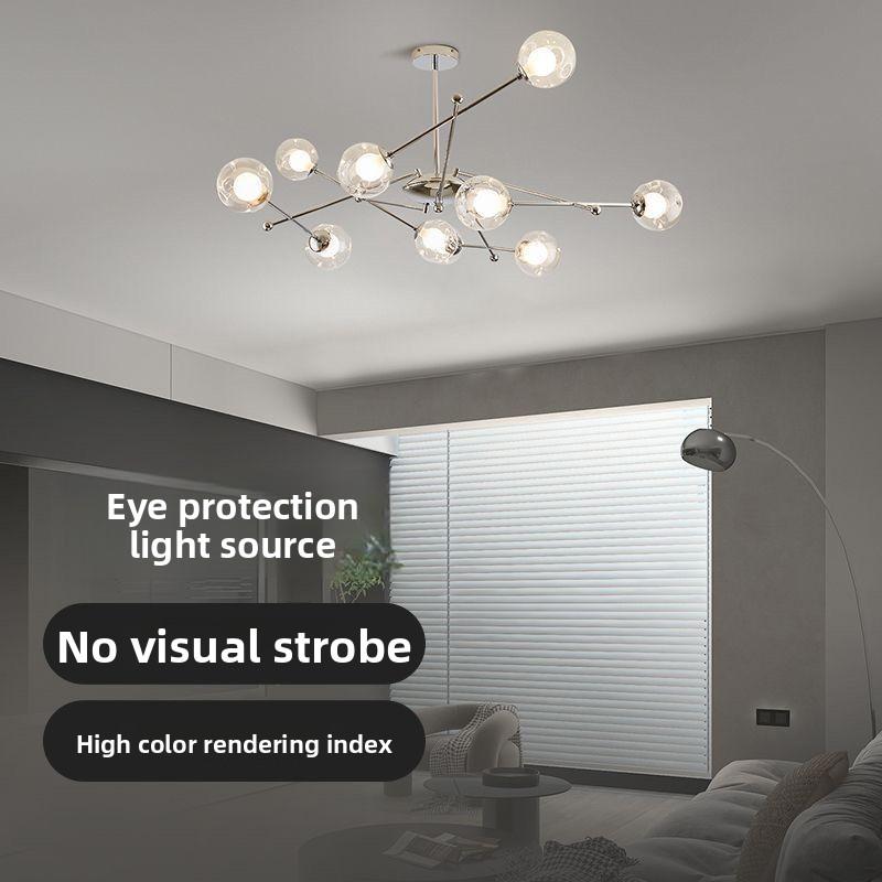 Modern Minimalist Dining Room Bedroom Master Bedroom Creative Personality Chandelier