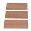 3PCS Guitar Veneer 188x98x2mm Sapele Wood Guitar Headplate Head Veneer for Repairment