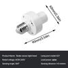 360° Smart Led Bulb E27 Plug Radar Motion Sensor 220V Light Bulb Holder 3-8m Sensing Distance LED Bulb Lamp Holder Auto On/Off Socket Adapter