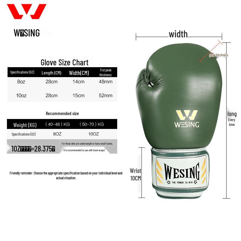 Jiuri Mountain Klettverschluss Schnürung Boxhandschuhe für Erwachsenen Training & Sparring