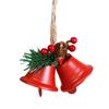 1/4Pcs Christmas Bells Easy Installation Lanyard Design Pine Cone Shape Xmas Bells Doors Windows Tree Decor