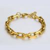 Customizable Stainless Steel Men's Bracelet Personalized Minimalist Light Luxury Sturdy Sleek Trendy Niche Designed Jewelry