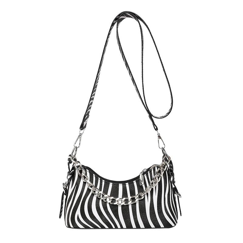 

Модная сумка с узором под змеиную кожу, женская новая универсальная сумка через плечо чёрный