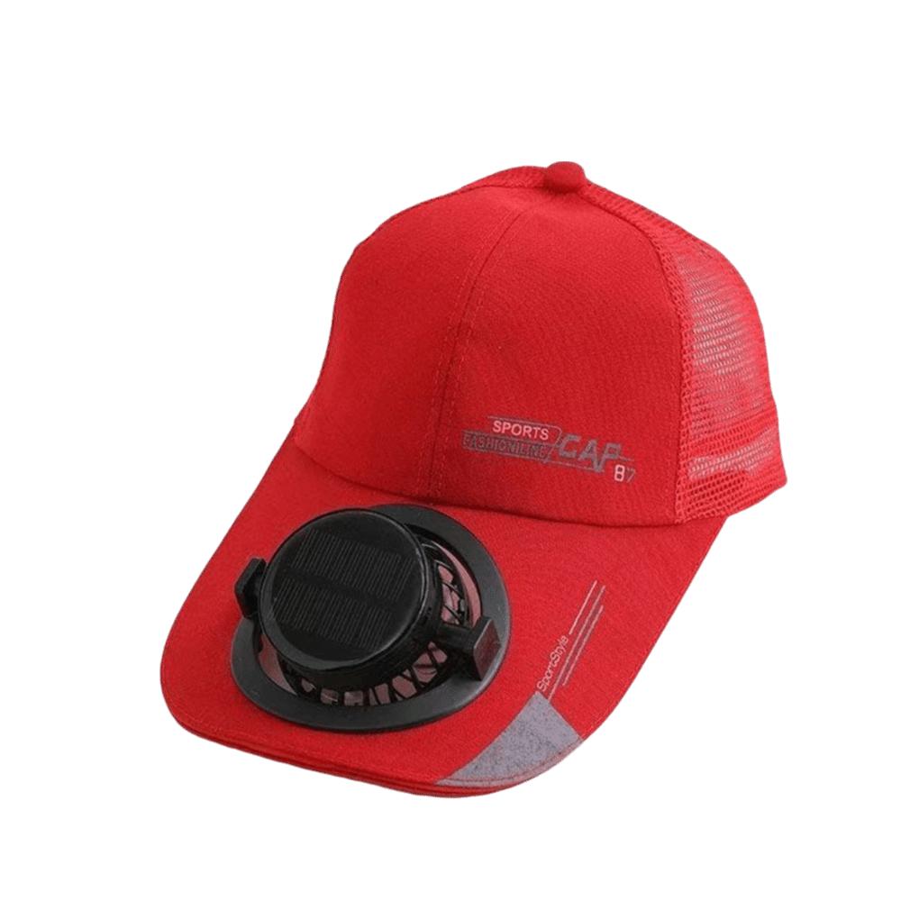Built-in Fan Solar Cooling Fan Hat Breathable Sun Protection Hat New Outdoor Sun Hat Unisex