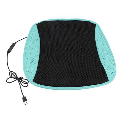 Seat Cushion with 5 Fans Ventilated Breathable USB 3 Speed Adjustable Seat Cooler for Car Home