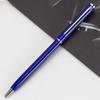 7PCS Flat Head Small Coats Xihua Pen Multi-color Metal Aluminum Rod Ballpoint Pen Office Hotel Gift Pen
