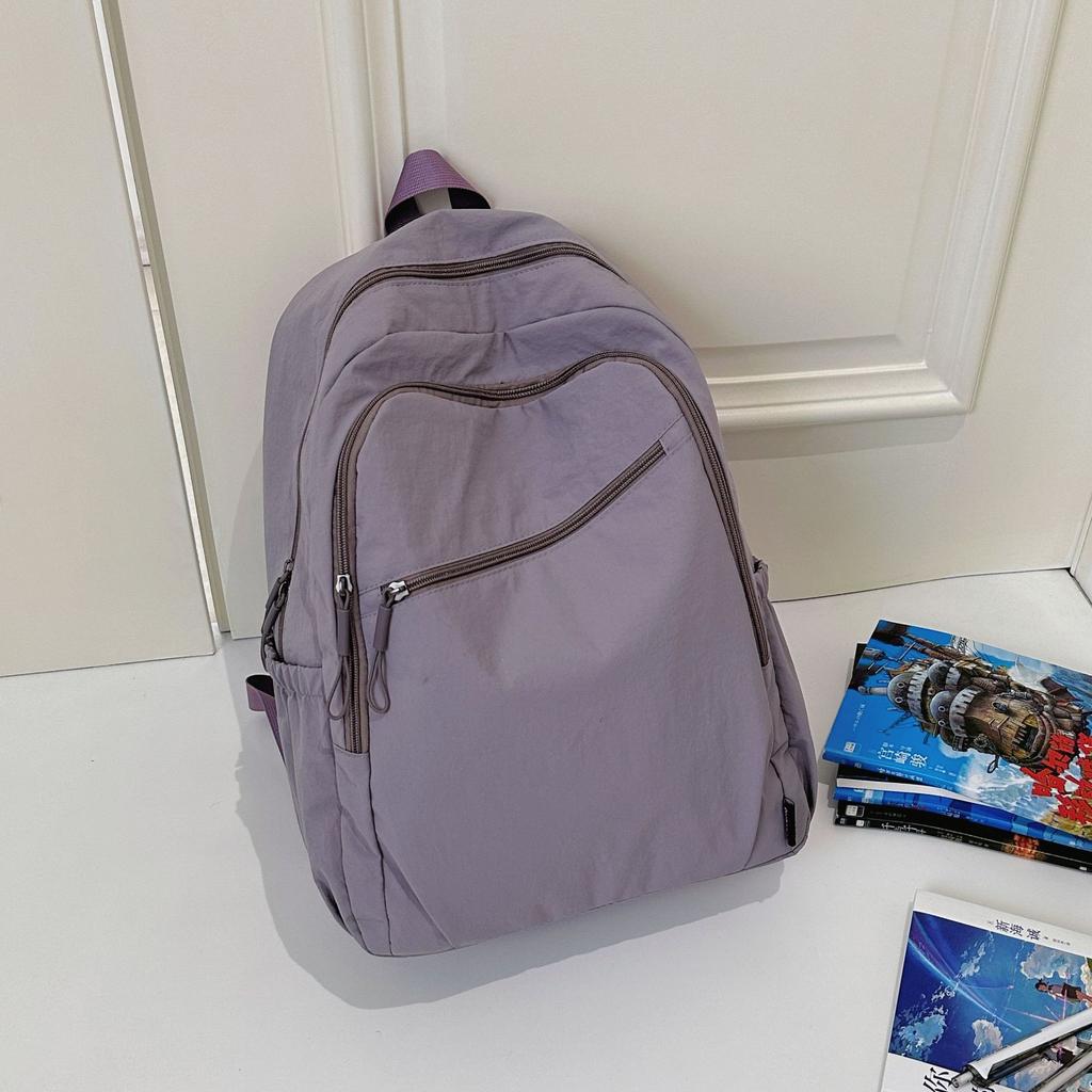 Backpack fashionable waterproof large capacity, college students outdoor leisure school bag student backpack popular