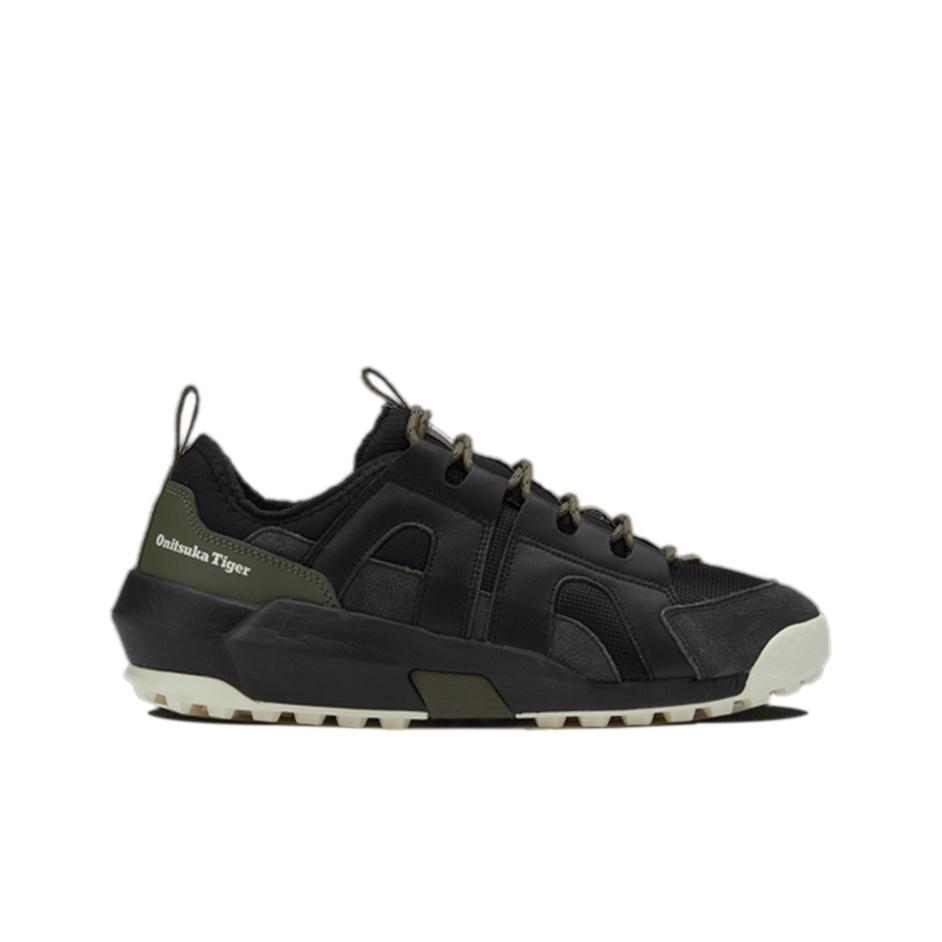 ONITSUKA TIGER Performove Fabric Synthetic Leather Comfortable Sports Casual Wear Durable Low-Top Lifestyle Shoes Unisex Sneaker Black 1183B897-002