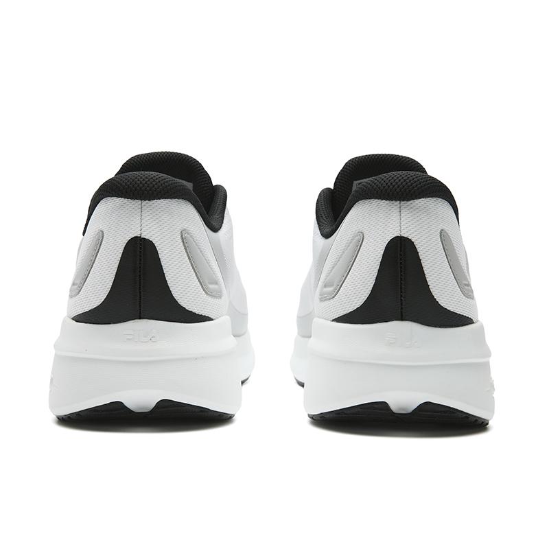 Fila Nuvole 4 Run Comfortable Fit Shock Absorbing Breathable Lightweight Rebound Running Shoes Men sneakers White Gray Black A12M621103FBB