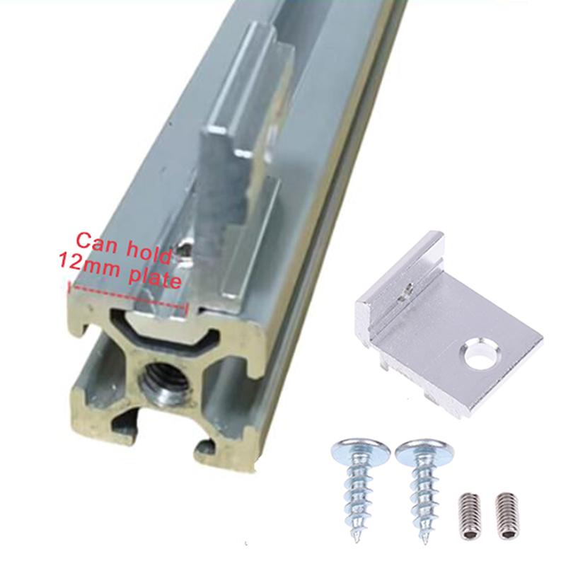 1Set Aluminum Profile Fixing Parts Side Panel Bracket Accessories 2020 3030 4040