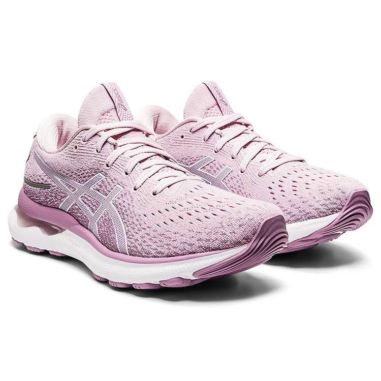 Asics Gel Nimbus 24 Barely Rose Women Sneakers Pink White 1012B201-700