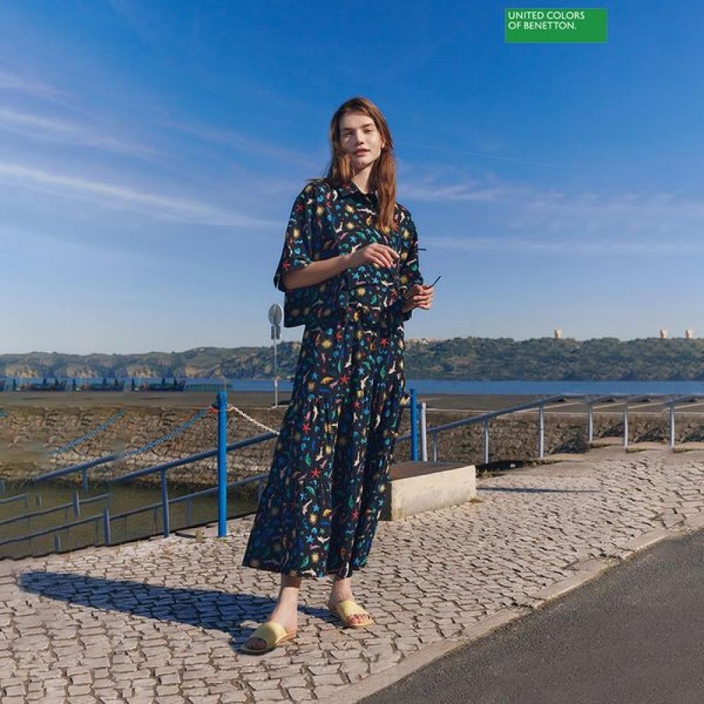 

Benetton Блуза Benetton Dolphin Babla8531 BK_black/42