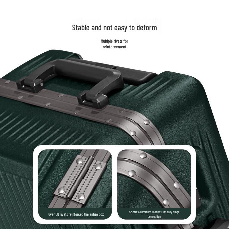OIWAS 20-inch Aluminum Frame Carry-on Luggage
