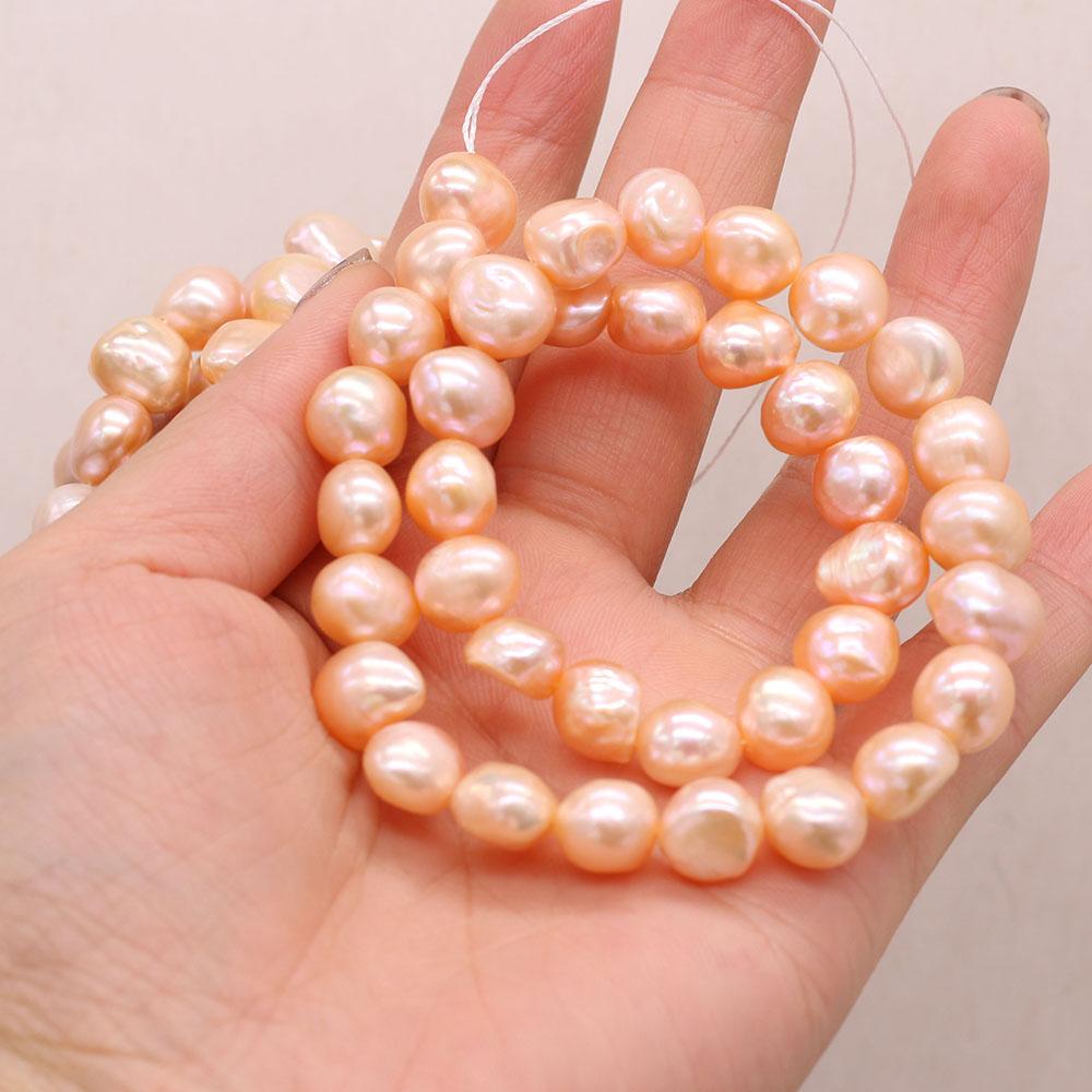 1String, Nugget Pearls, 10–11 Mm, Boho Natural Freshwater Pearl Beads, for DIY Necklaces, Bracelets, Anklets, Jewelry Making, 36cm