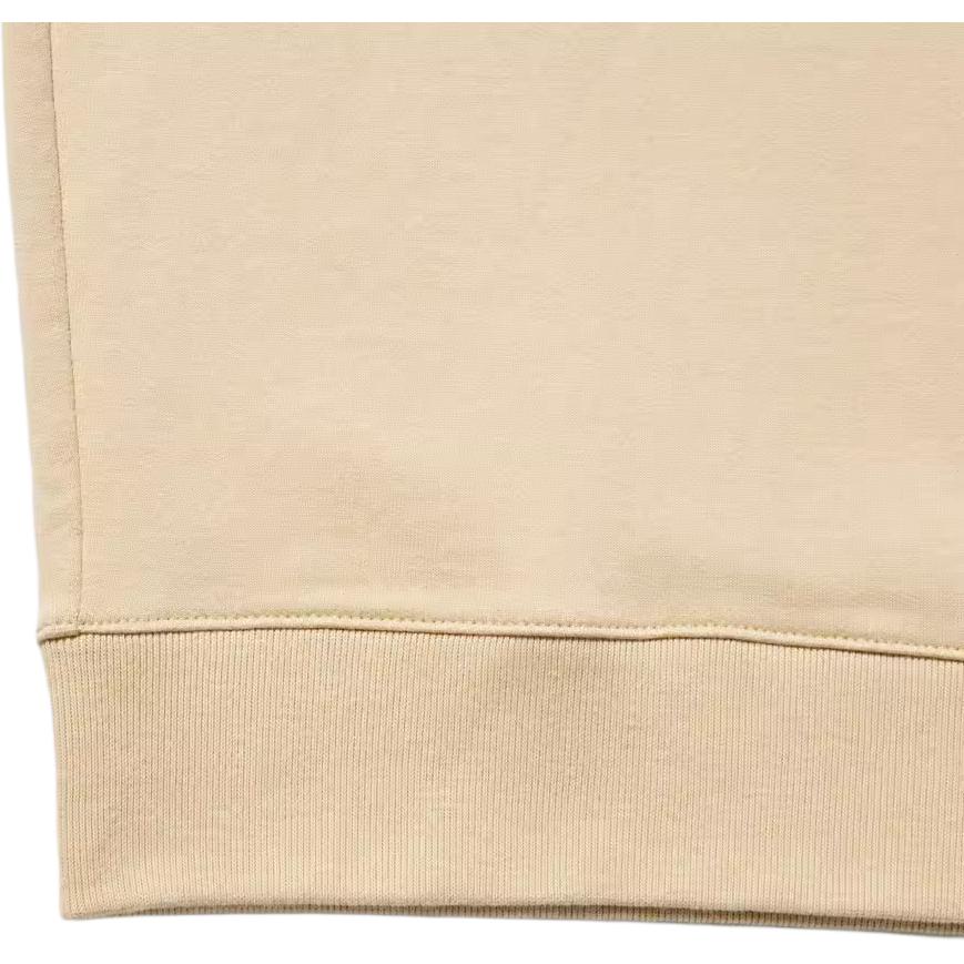 Uniqlo U Series SS23 Solid Color Crew Neck Pullover Long Sleeve Sweatshirt Men sweatshirt Cream 456971-40