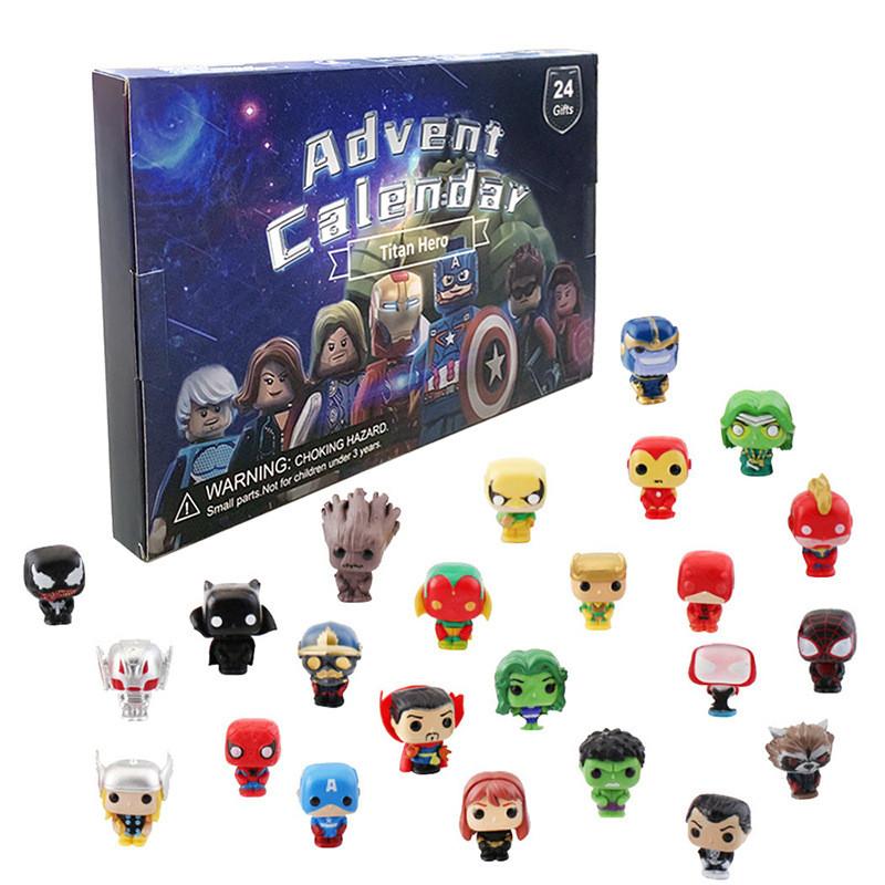Enchanting My World Robot Advent Calendar Gift Box Featuring Harry Potter And Avengers Toys