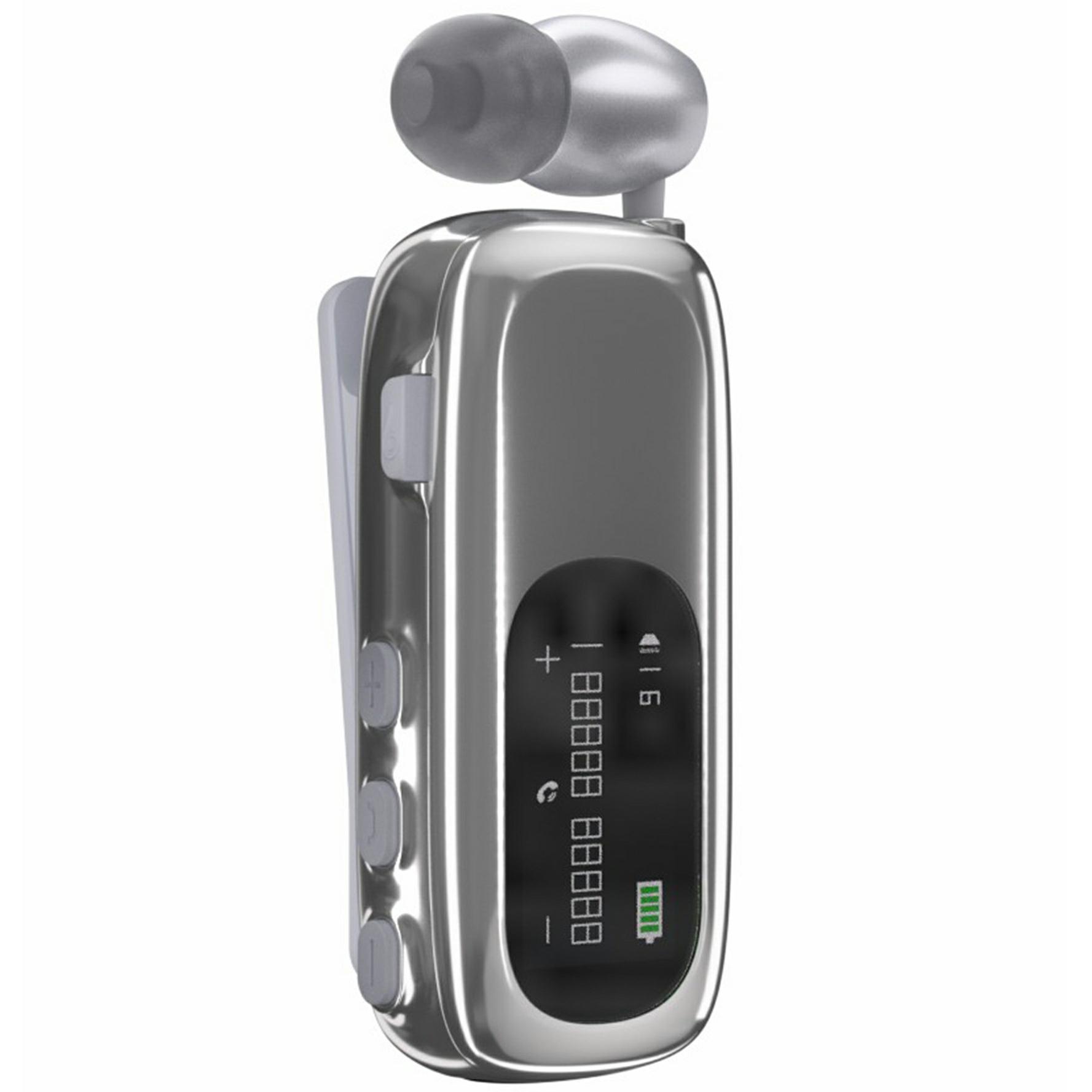 

K75 LCD Screen Business Bluetooth-compatible Headset Noise Cancellation Earphone with Vibration Alert D