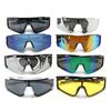 9PCSNew Goggles Outdoor/Sports/Cycling Sunglasses Windproof Large Frame Men Women Running Bicycle Glasse