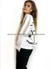Cartoon Bear Print Hip Hop Pullover Hoodie – Versatile Round Neck for Autumn & Winter