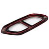 For Mercedes-Benz GLC X254 C254 -2024 Car Accessories Stainless Steel Black Rear Exhaust Muffler End Pipe Cover Trim