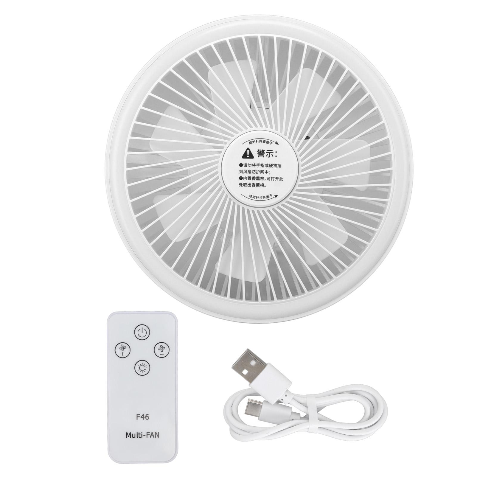 

Вентилятор для кемпинга Портативный пульт дистанционного управления USB зарядка три скорости ветра настенный мини маленький электрический белый