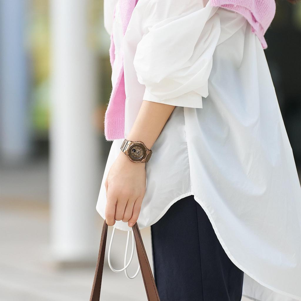 Casio Baby-G Funk-Solaruhr BGA-1100DC-5AJF Damen Braun [Offizielles Japanisches Produkt]