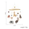 Baby Wooden Bed Bell Bracket Mobile Hanging Rattle Toys Crib Bracket Hanger Baby Crib Mobile Bed Bell Toy Holder Arm Bracket